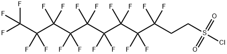 3,3,4,4,5,5,6,6,7,7,8,8,9,9,10,10,11,11,11-nonadecafluoroundecane-1-sulphonyl chloride Structure