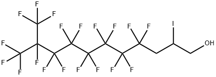 3-(PERFLUORO-7-METHYLOCTYL)-2-IODOPROPANOL Structure