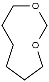 1,3-dioxonane  구조식 이미지