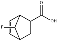 Bicyclo[2.2.1]hept-5-ene-2-carboxylic acid, 7-fluoro- (9CI) Structure