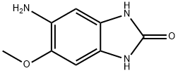 2H-Benzimidazol-2-one,5-amino-1,3-dihydro-6-methoxy-(9CI) 구조식 이미지