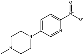 1-METHYL-4-(6-NITROPYRIDIN-3-YL)PIPERAZINE Structure