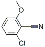 2-chloro-6-methoxybenzonitrile  Structure