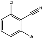 2-bromo-6-chloro-benzonitrile Structure