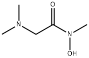 N-METHYL-2-DIMETHYLAMINOACETOHYDROXAMIC ACID Structure