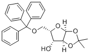 2,5-ANHYDRO-1,3-O-이소프로필리덴-6-O-트리틸-D-글루시톨 구조식 이미지