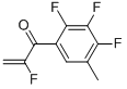 2-Propen-1-one, 2-fluoro-1-(2,3,4-trifluoro-5-methylphenyl)- (9CI) 구조식 이미지