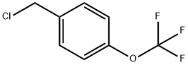 4-(Trifluoromethoxy)benzyl chloride 구조식 이미지