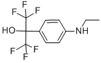 2-(4-(ETHYLAMINO)PHENYL)-1,1,1,3,3,3-HEXAFLUOROPROPAN-2-OL 구조식 이미지