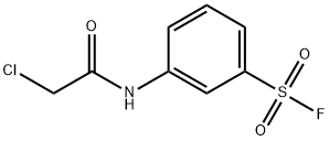 3-[(2-chloroacetyl)amino]benzenesulfonyl fluoride Structure