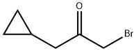 2-Propanone,  1-bromo-3-cyclopropyl- Structure