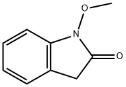 1,3-dihydro-1-Methoxy-2H-Indol-2-one 구조식 이미지