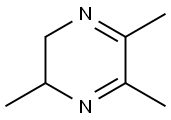2,3-dihydro-2,5,6-trimethylpyrazine Structure