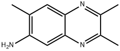 6-Quinoxalinamine,2,3,7-trimethyl-(9CI) Structure