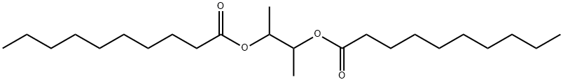 1,2-Dimethyl-1,2-ethanediyl decanoate 구조식 이미지