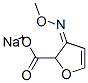 (Z)-알파-(메톡시이미노)푸로산,나트륨염 구조식 이미지