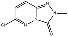 6-chloro-2-methyl[1,2,4]triazolo[4,3-b]pyridazin-3(2H)-one 구조식 이미지