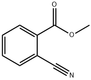 METHYL 2-CYANOBENZOATE Structure