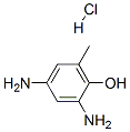 2,4-diamino-6-methylphenol hydrochloride Structure