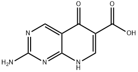 Pyrido[2,3-d]pyrimidine-6-carboxylic acid, 2-amino-1,5-dihydro-5-oxo- (9CI) 구조식 이미지