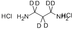 1,3-PROPANE-D6-DIAMINE 2HCL Structure