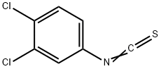 3,4-DICHLOROPHENYL ISOTHIOCYANATE 구조식 이미지