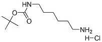 N-BOC-1,6-DIAMINO-HEXANE HYDROCHLORIDE 구조식 이미지