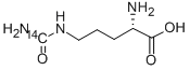 CITRULIN, L-[UREIDO-14C] Structure