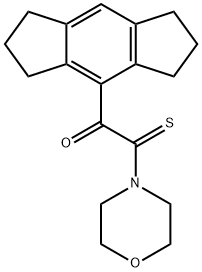 S-히드라인다센-4-일글리옥실산의티오모르폴리이드 구조식 이미지
