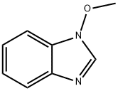 1H-벤즈이미다졸,1-메톡시-(9Cl) 구조식 이미지
