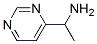 4-Pyrimidinemethanamine, alpha-methyl- (9CI) Structure