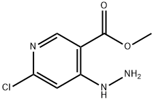 Methyl 6-chloro-4-hydrazinonicotinate Structure