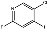 5-CHLORO-2-FLUORO-4-IODOPYRIDINE Structure
