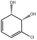 (1S-CIS)-3-CHLORO-3,5-CYCLOHEXADIENE-1,2-DIOL Structure