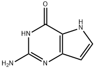 4H-Pyrrolo[3,2-d]pyrimidin-4-one, 2-amino-1,5-dihydro- (9CI) Structure