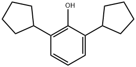 2,6-dicyclopentylphenol 구조식 이미지