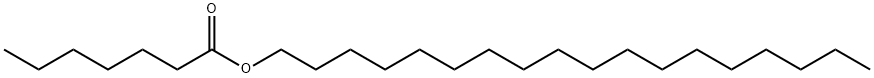 octadecyl heptanoate Structure