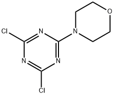 2,4-DICHLORO-6-MORPHOLINO-1,3,5-TRIAZINE Structure