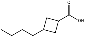 3-Butylcyclobutanecarboxylic acid Structure