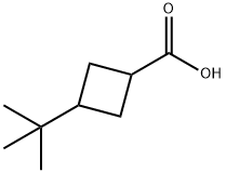 3-tert-Butylcyclobutanecarboxylic acid Structure