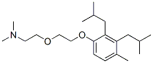 dimethyl[2-[2-[methylbis(2-methylpropyl)phenoxy]ethoxy]ethyl]amine Structure