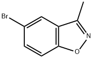 1,2-벤지속사졸,5-브로모-3-메틸- 구조식 이미지