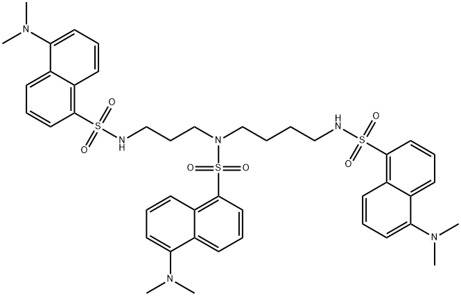 DANSYLSPERMIDINE CRYSTALLINE Structure