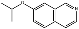 Isoquinoline, 7-(1-methylethoxy)- (9CI) 구조식 이미지