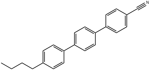 4''-butyl-[1,1':4',1''-terphenyl]-4-carbonitrile 구조식 이미지