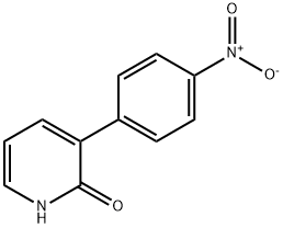 3-(4-Nitrophenyl)-1H-pyridin-2-one Structure