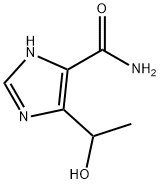 1H-Imidazole-4-carboxamide, 5-(1-hydroxyethyl)- (9CI) Structure