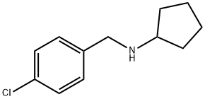 4-chloro-N-cyclopentylbenzylamine 구조식 이미지