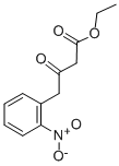 에틸4-(2-니트로페닐)아세토아세트산 구조식 이미지