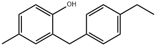 Phenol, 2-[(4-ethylphenyl)methyl]-4-methyl- (9CI) Structure